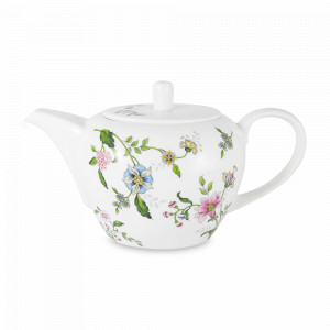 Чайник заварочный Provence, 1,2 л, костяной фарфор, белый, серия Emily, ANNA LAFARG, Китай, Большие фарфоровые чайники