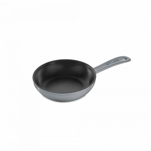 Сковорода глубокая, 16 см, чугун, серый, STAUB, Франция, STAUB (Франция)