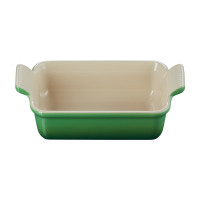 Форма для запекания, керамика, 19 х 14 см, зеленый, серия Bamboo Green, LE CREUSET, Франция_00807430052253792056.jpg