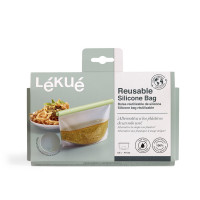 Пакет для хранения продуктов, 0.5 л, силикон, зеленый, серия Reuse & Reduce, LEKUE, Испания_00817020061963376230.jpg