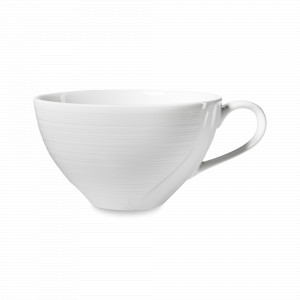 Чашка чайная, 350 мл, костяной фарфор, белый, серия Воздушный белый, NARUMI, Япония, Белые чайные пары