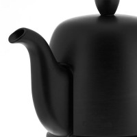 Чайник заварочный с колпаком, 700 мл, фарфор, алюминий, черный, серия Salam, GUY DEGRENNE, Франция_00802430053742416080.jpg