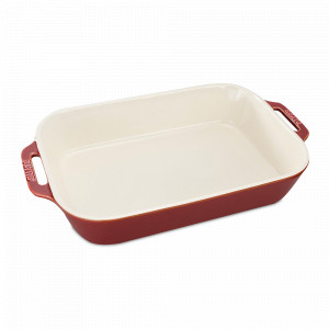 Форма для запекания, 27 х 20 см, керамика, бордовый, серия La Cocotte, STAUB, Франция, STAUB (Франция)