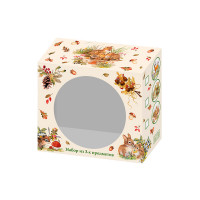 Набор детской посуды Лисята, 3 предмета, керамика, белый, декор, серия Imari, ANNA LAFARG, Китай_00812610052955601126.jpg