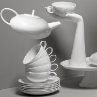 Пара чайная, 250 мл, фарфор, белый, серия Ornament, VISTA ALEGRE, Португалия_00806300046878294640.jpg