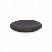 Тарелка закусочная Black, 25 см, каменная керамика, черный, серия Pillow, ROOMERS TABLEWARE, Нидерланды, Тарелки круглые