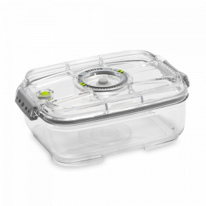 Контейнер вакуумный, 1.4 л, тритан, прозрачный, серия REC-14, STATUS, Словения, STATUS (Словения)