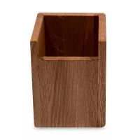 Подставка для кухонных принадлежностей, 14 х 14 х 17 см, коричневый, UNECA, Россия, 