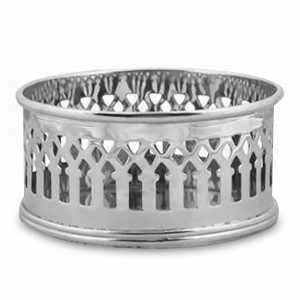 Подставка под бутылку Silver Plated, 10.5 см, никель, посеребрение, ROOMERS TABLEWARE, Нидерланды, Подставки и корзины для бутылок