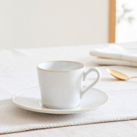 Пара чайная White, 190 мл, керамика, белый, серия Lisa, COSTA NOVA, Португалия_00814330064782965362.jpg