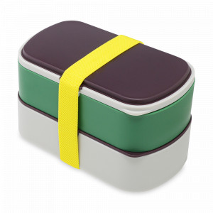 Ланч-бокс с приборами Food Time, 1 л, полипропилен, мультиколор, SMART SOLUTIONS, Россия, Ланч-боксы