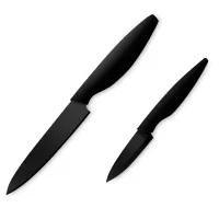 Набор из 2-х кухонных ножей, керамика, черная ручка, серия Ceramic, TARRERIAS BONJEAN, Франция, 