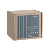 Свеча декоративная, 10.5 см, зеленый, серия Edge, TKANO, Россия_00810420045106375987.jpg