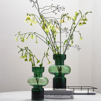 Ваза Florum, 30 см, стекло, зеленый, BERGENSON BJORN, Великобритания_00821110062223601818.jpg