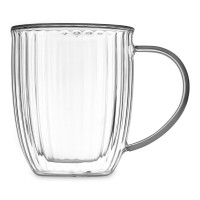 Термокружка Riverside, 310 мл, боросиликатное стекло, прозрачный, WALMER, Великобритания
