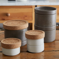 Салатник порционный Oak, 12.6 см, керамика, коричневый, серия Redonda, COSTA NOVA, Португалия_00814360039533092191.jpg