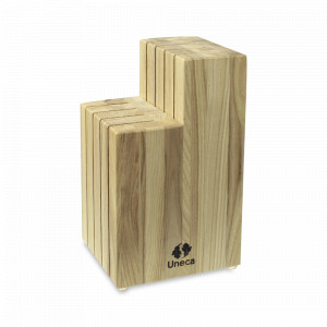 Подставка дубовая под 8 ножей, коричневый, UNECA, Россия, Подставки под ножи