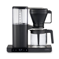 Кофеварка капельная, 1.25 л, нержавеющая сталь, пластик, черный, CASO, Германия
