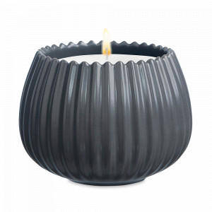 Свеча ароматическая Italian Cypress, 8 см, серый, серия Edge, TKANO, Россия, Свечи