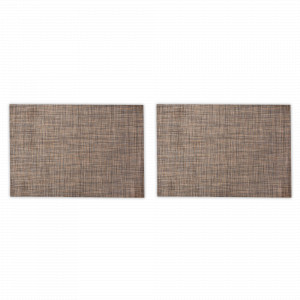 Набор из 2-х подстановочных прямоугольных салфеток, 33 х 48 см, пвх, коричневый, серия Ombre, WO HOME, Германия, Ombre WO HOME