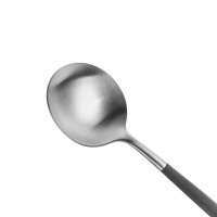 Набор столовых приборов на 6 персон, 24 предметов, черная матовая ручка, серия GOA matte grey, CUTIPOL, Португалия_00802520055923498080.jpg