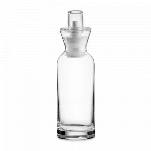 Бутылка для масла/уксуса, 250 мл, стекло, пластин SAN, прозрачный, серия Preparation, GUZZINI, Италия, Бутылки для масла и уксуса, гейзеры