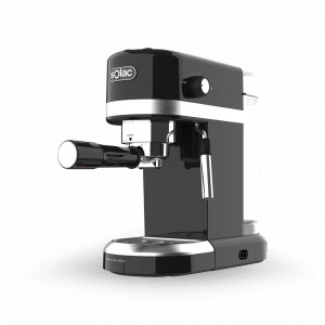 Кофеварка Espresso Taste Slim Black, 15 х 31 х 32 см, нержавеющая сталь, пластик, черный, SOLAC, Испания, Кофеварки эспрессо