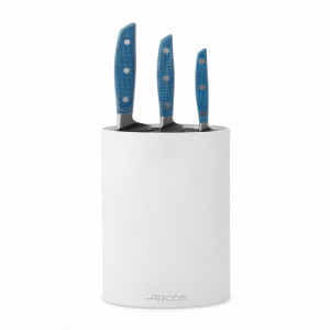 Набор кухонных ножей &quot;поварская тройка&quot;, в универсальной подставке, серия Brooklyn, ARCOS, Испания, Набор ножей упаковка