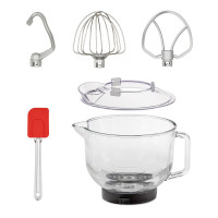 Комбайн кухонный, 4.5 л, нержавеющая сталь, стекло, черный, CASO, Германия_00813100048401453984.jpg