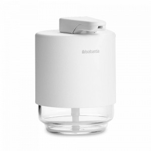 Дозатор для жидкого мыла, 200 мл, пластик, белый, серия MindSet, BRABANTIA, Бельгия, Диспенсеры и мыльницы