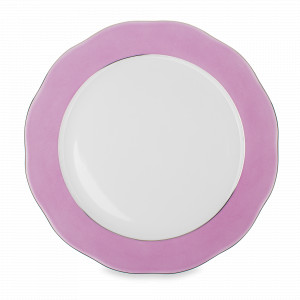 Тарелка подстановочная, 33 см, фарфор, розовый, серия CP6S-PT, HEREND, Венгрия, Большая распродажа. Скидки до -60%