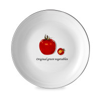 Салатник Salad, 23 см, фарфор, белый, WALMER, Великобритания