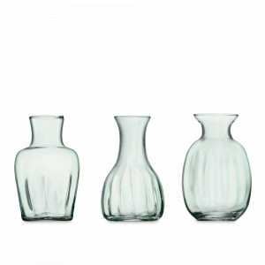 Набор из 3-х ваз, 11 см, стекло, ручная работа, серия Mia Mini, LSA International, Великобритания, LSA International (Великобритания)