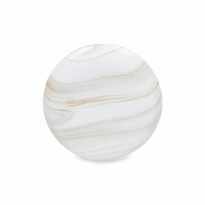 Тарелка закусочная, 21 см, фарфор, белый, серый, серия The Royal Marble, HOME &amp; STYLE, Китай, Плоские круглые тарелки