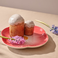 Блюдо сервировочное Spring, 29 см, фарфор, красный, серия Blossom, TKANO, Китай_00822870054703454262.jpg