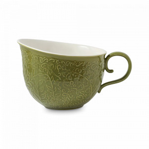 Кувшин для смешивания, 2 л, керамика, зеленый, рельеф, серия English gardens, LIBERTY JONES, Россия, Предметы сервировки LIBERTY JONES