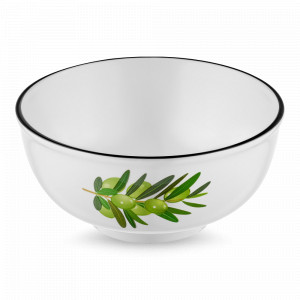 Салатник Salad, 18 см, фарфор, белый, WALMER, Великобритания, Салатники фарфоровые белые