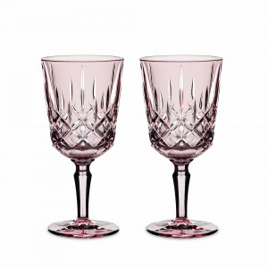 Набор из 2-х бокалов Colors для вина, 355 мл, хрустальное стекло, розовый, серия Noblesse, NACHTMANN, Германия, NACHTMANN (Германия)