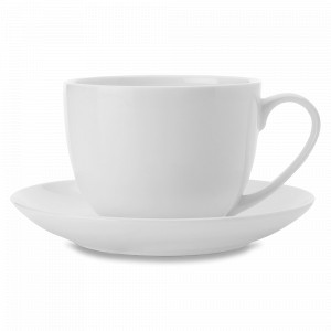 Чашка чайная с блюдцем, 280 мл, фарфор, белый, серия Кашемир, MAXWELL WILLIAMS, Австралия, MAXWELL & WILLIAMS (Австралия)