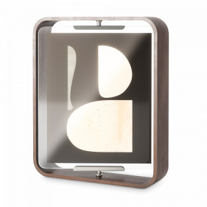 Рамка для фотографии двухсторонняя, 26 х 31 см, стекло, сталь, орех, серия Bellwood, UMBRA, Канада, UMBRA (Канада)