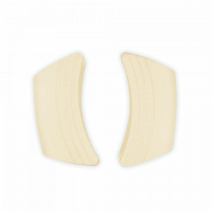 Набор прихваток, 2 предмета, 12 см, силикон, цвет: меренга, серия Meringue, LE CREUSET, Франция, Скидка -15% на Le Creuset