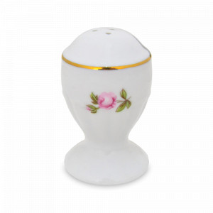 Перечница , 6 см, фарфор, белый, декор, серия Мейсенский букет, REPAST, Чехия, Мейсенский букет REPAST