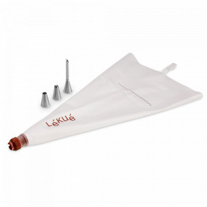 Мешок кондитерский с насадками, 1 л, полиуретан, прозрачный, LEKUE, Испания, Кухонные аксессуары LEKUE