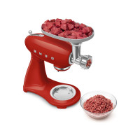 Миксер планетарный, 4,8 л, 4 насадки, литой алюминий, нержавеющая сталь, пластик, красный, SMEG, Италия_00822730069152963441.jpg