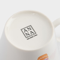 Набор детской посуды Сказочные животные, 3 предмета, фарфор, белый, декор, серия Fabulous animals, ANNA LAFARG, Китай_00822650049173467523.jpg