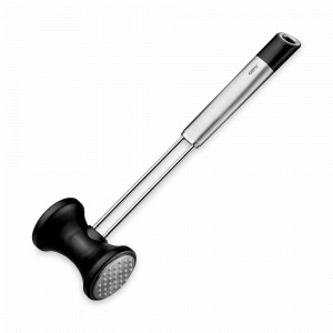 Молоток для отбивания мяса Primeline, 27 см, нержавеющая сталь, пластик, GEFU, Германия, Кухонная навеска GEFU