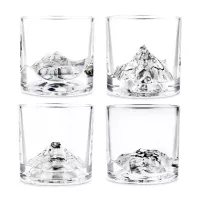 Набор cтаканов для виски Peaks, 270 мл, хрустальное стекло, серия Liiton, VIVA Scandinavia, Дания, 