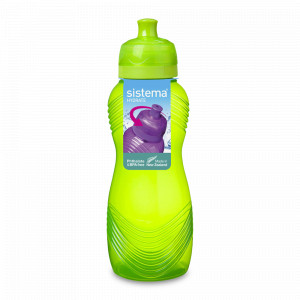 Бутылка спортивная, 600 мл, пластик, серия Hydrate, SISTEMA, Новая Зеландия, SISTEMA (Новая Зеландия)