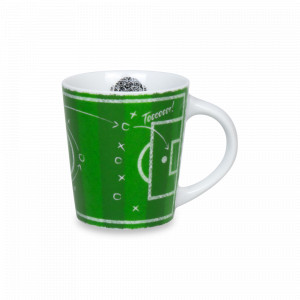 Кружка «Футбольная тактика», 380 мл, фарфор, декор, KOENITZ, Германия, Кружки с ручкой