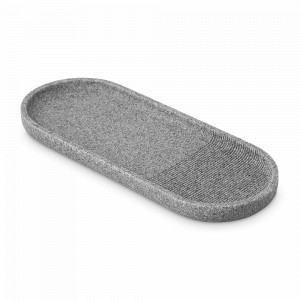 Подставка для ванных принадлежностей Loup, 27.5 х 11 см, полирезин, серый, серия Bath, BERGENSON BJORN, Великобритания, Bath BERGENSON BJORN